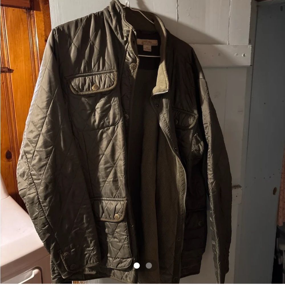 Women’s Quilted Jacket in Olive Green